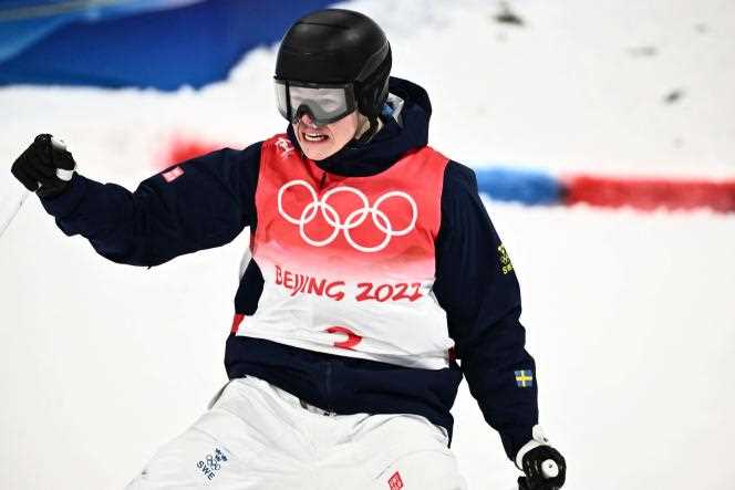 The Swede Walter Wallberg won, at only 21 years old, Olympic gold in mogul skiing at the Beijing Olympics on Saturday February 5.