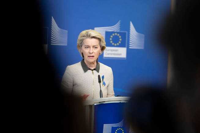 EU-Kommissionspräsidentin Ursula von der Leyen 