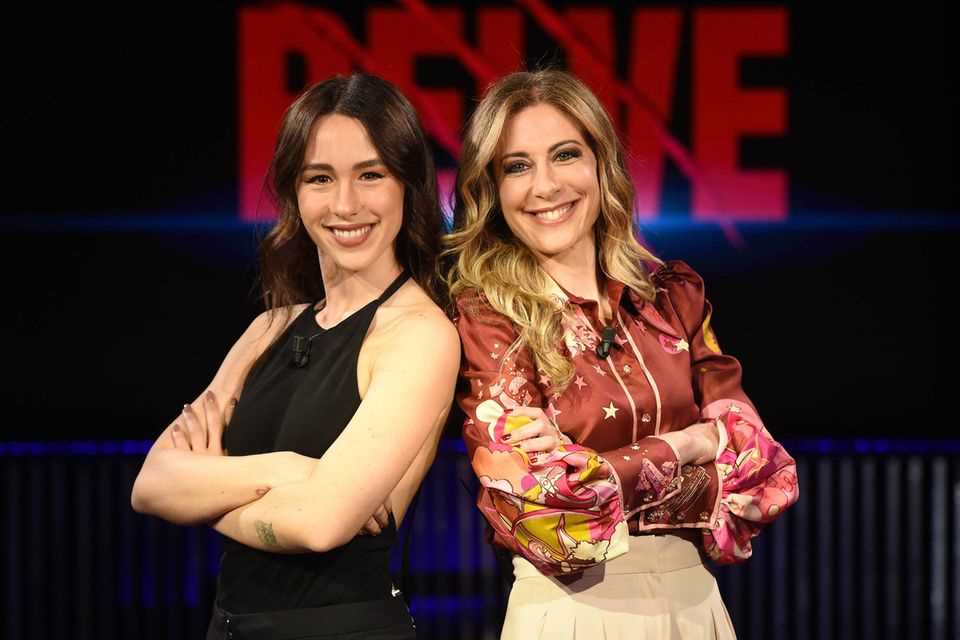 Aurora Ramazzotti and Francesca Fagnani