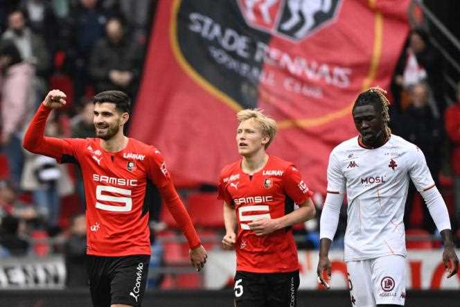 Martin Terrier was excellent in Rennes' victory against Metz.
