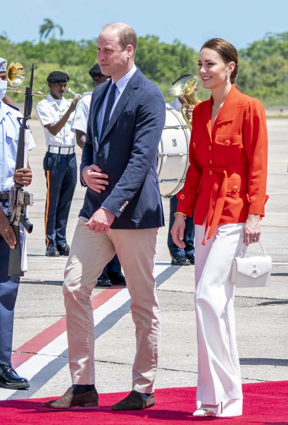 Duchess Catherine is wearing a blazer that she bought when she was a student. 