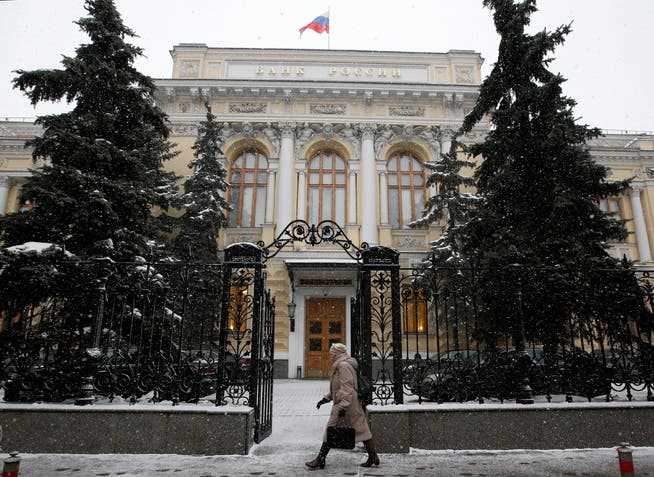 Die russische Zentralbank hat weitere Auslandschulden begleichen können.