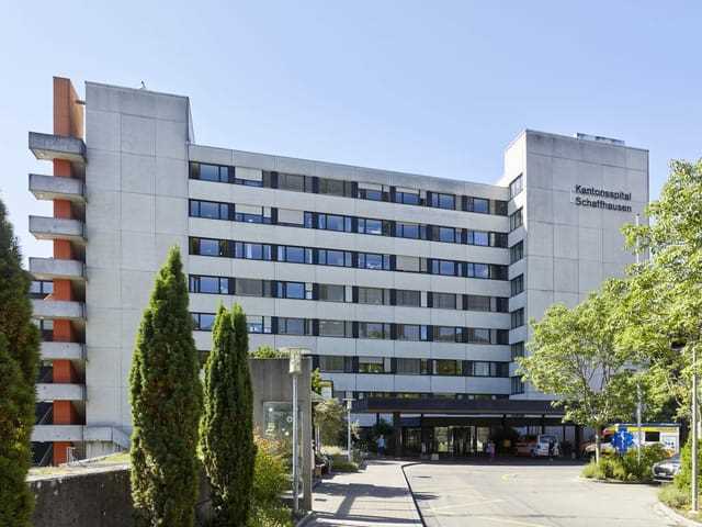 Das Kantonsspital Schaffhausen ist abgebildet