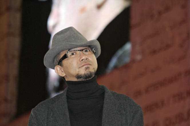 Japanese director Shinji Aoyama during the Marrakech International Film Festival, December 10, 2007, in Morocco.