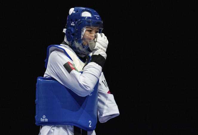 Beaten by Uzbek Ziyodakhon Isakova, Afghan Zakia Khudadadi, para-taekwondo champion, did not shine at the Tokyo Paralympic Games in September 2021, but she should represent France at the Paris Games in 2024.
