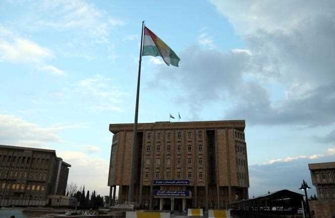 The Kurdistan regional parliament in Erbil, in February 2019.