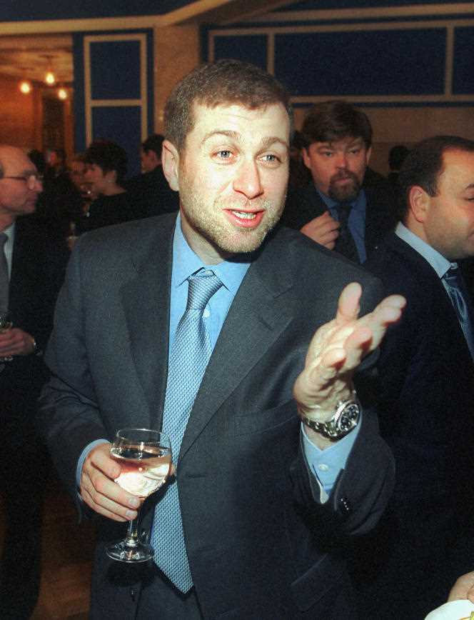 Russian oligarch Roman Abramovich, in Moscow (Russia), February 21, 2001.