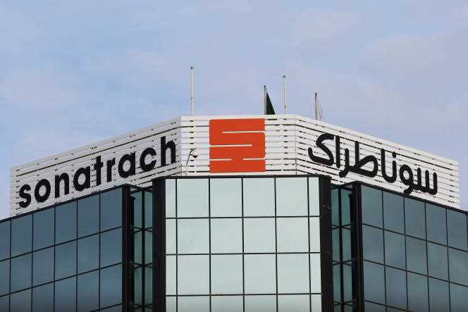 The headquarters of Sonatrach, in Algiers, in November 2019.F