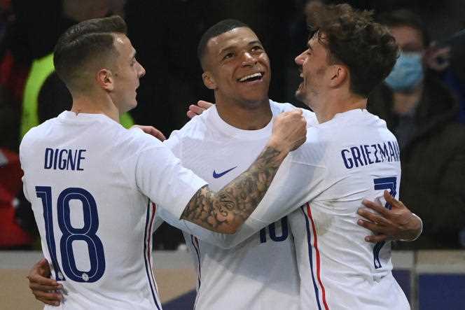 Kylian Mbappé scored twice, helped by the activity on the left side of Lucas Digne, Tuesday March 29 in Villeneuve-d'Ascq.