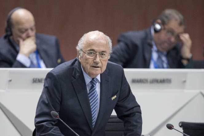 Joseph Blatter, in May 2015.
