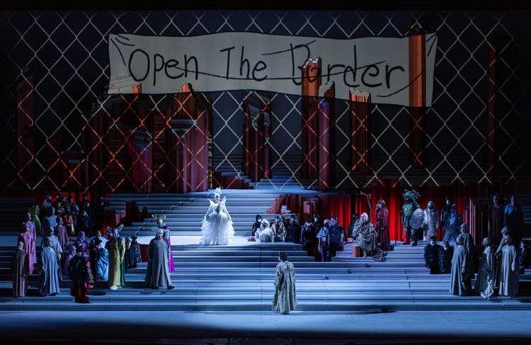Even in the realm of the fairytale Turandot, people apparently don't think much of permissiveness.