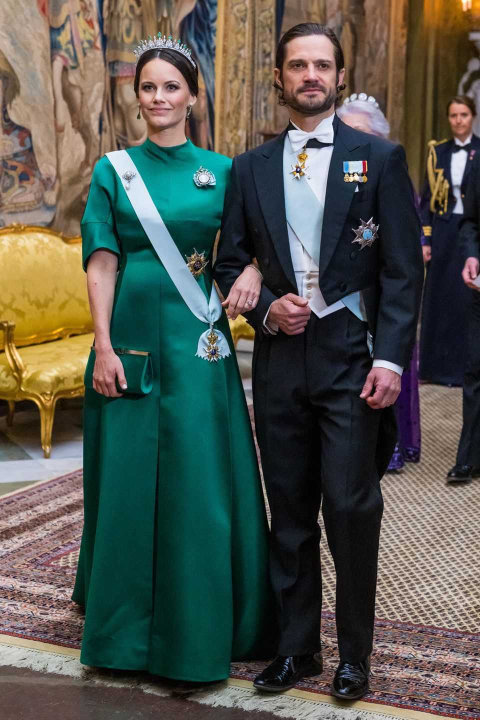 Princess Sofia with Prince Carl Philip
