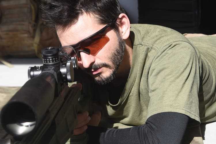 He is a good soldier and sniper, says Wali.  But he's not cold-blooded.
