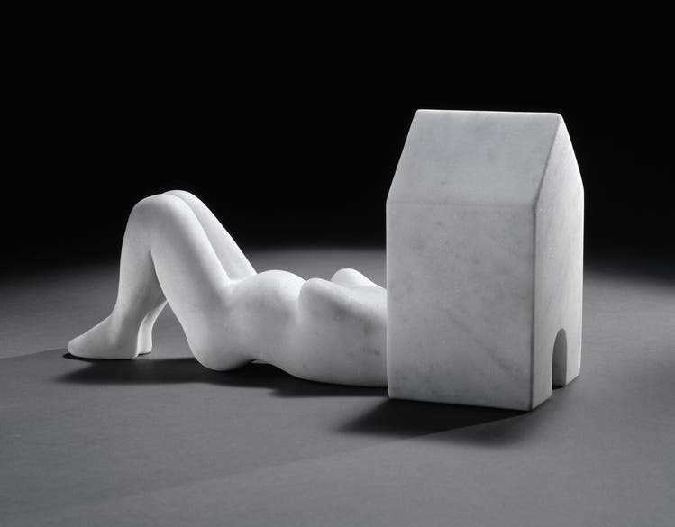 Louise Bourgeois: «Femme Maison», 1994, marble.