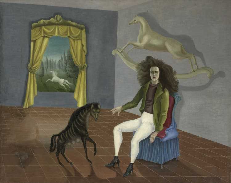 Leonora Carrington: «Self-Portrait, Paintings, 1936-1938.