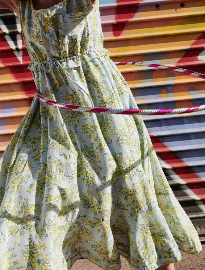 Flared dress in cotton voile, Comptoir des Cotonniers, €123.