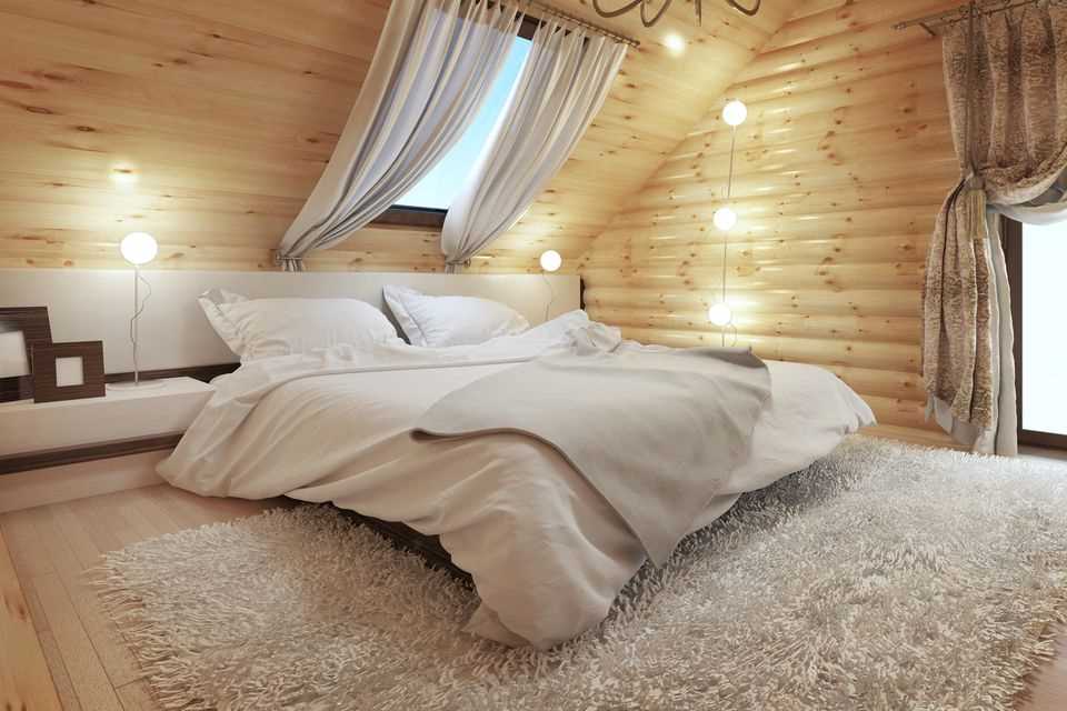 Make the bedroom more comfortable: fluffy carpet