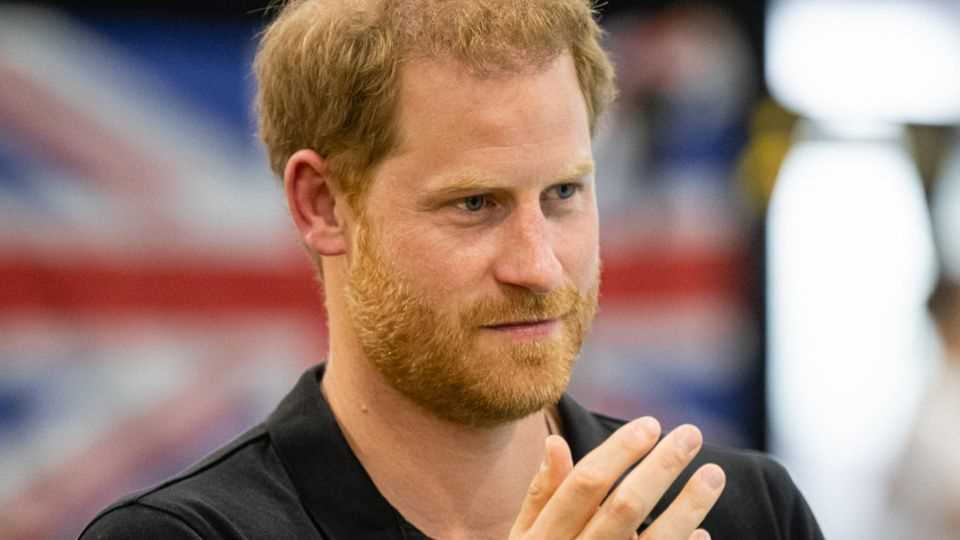 Prince Harry at the Invictus Games in The Hague