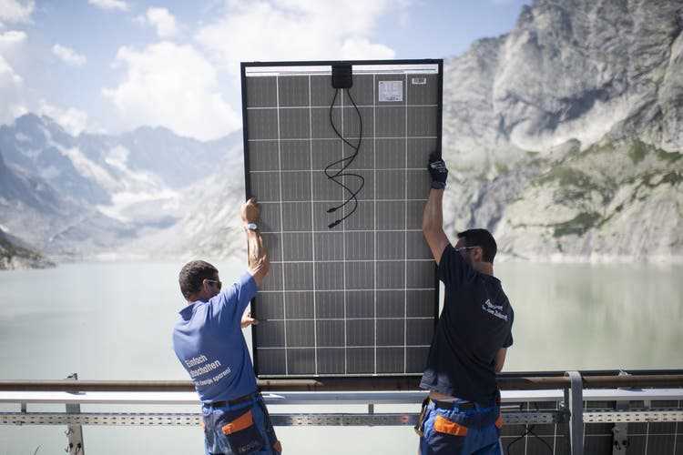 First of all, solar panels are needed on dam walls and on the lakes, say environmental groups and landscape conservationists.