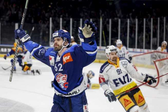 Denis Malgin is experiencing a high in the ZSC dress.  On his return to Switzerland, he first had to hire at Lausanne.