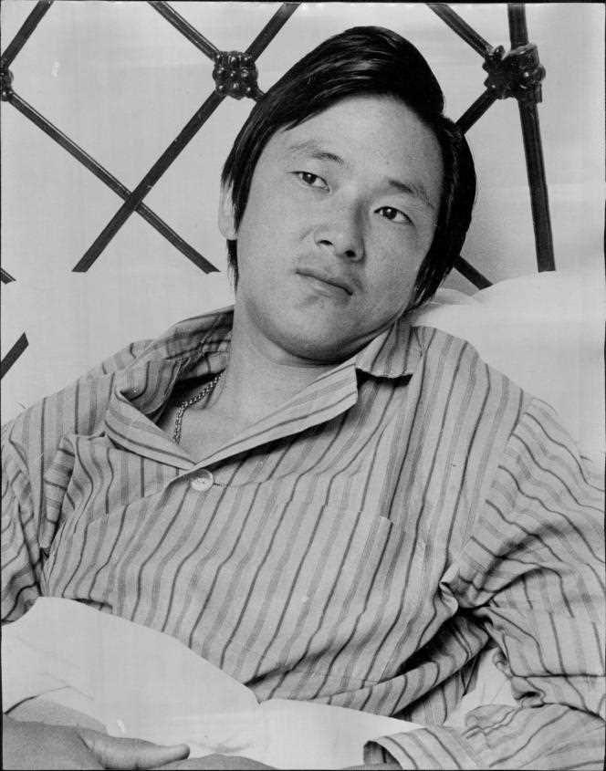 Comedian Jimmy Wang Yu, in Neutral Bay (Australia), October 14, 1974.