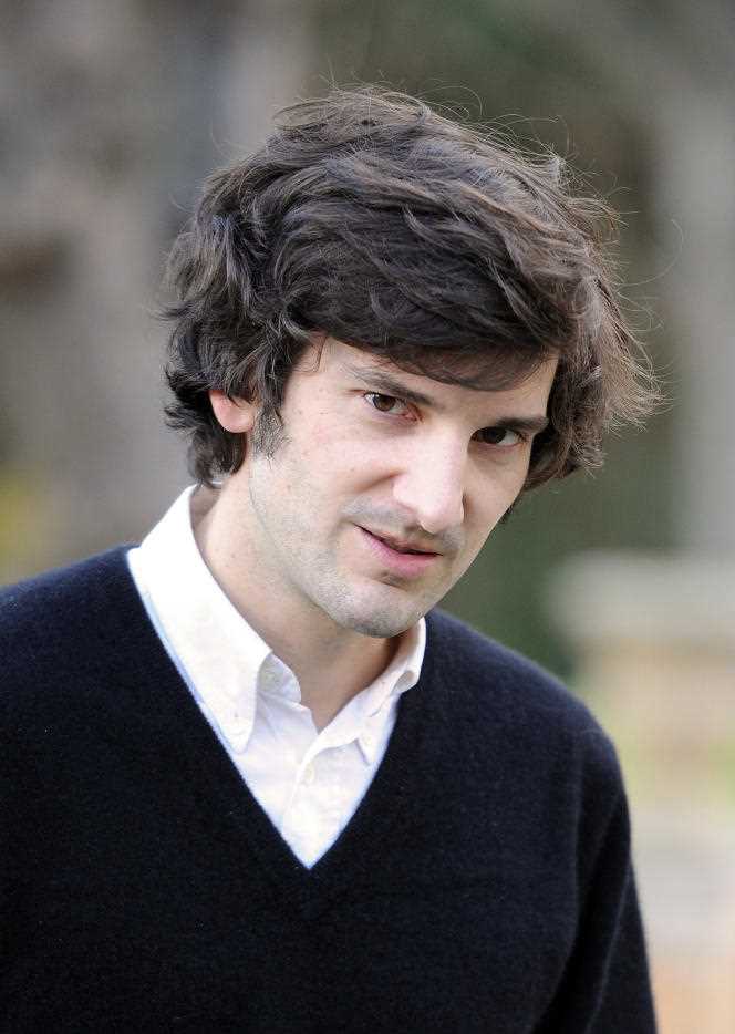 Comedian and actor Gaspard Proust, in Aix-en-Provence, December 21, 2011.