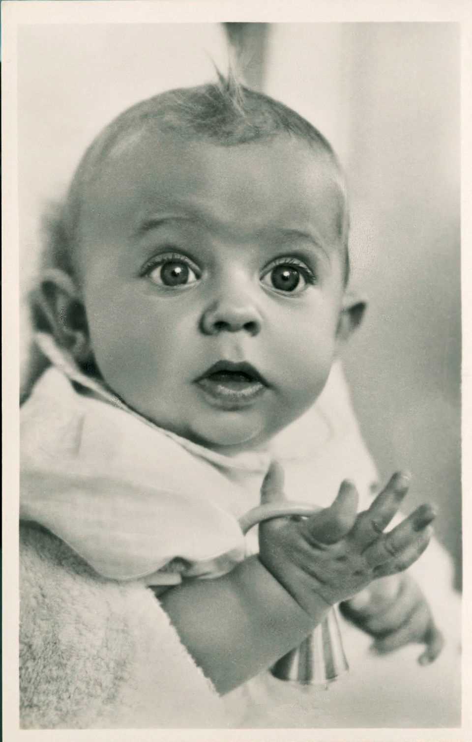 King Carl Gustaf at the age of six months