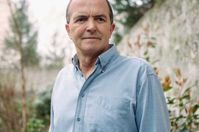 Luc Richard-Bloch, March 3, at his home in Saint-Maur-des-Fossés, in Val-de-Marne.