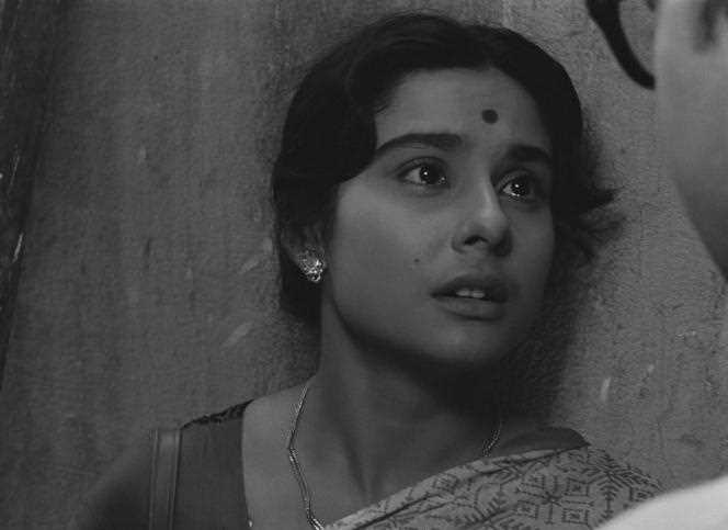 Charulata (Madhabi Mukherjee) in “Charulata” (1964), by Satyajit Ray.
