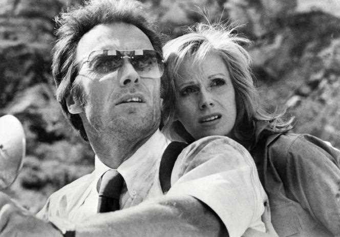 Clint Eastwood and actress Sondra Locke in 1977, California.