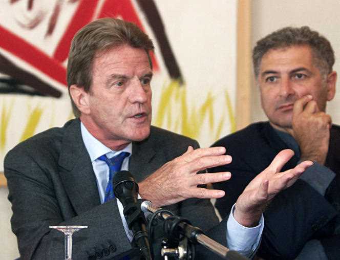 Minister of Health Bernard Kouchner, September 5, 2001 during a press conference on the bill relating to the rights of patients.