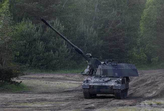 Die Ukraine möchte von Deutschland die Panzerhaubitze 2000 erhalten.