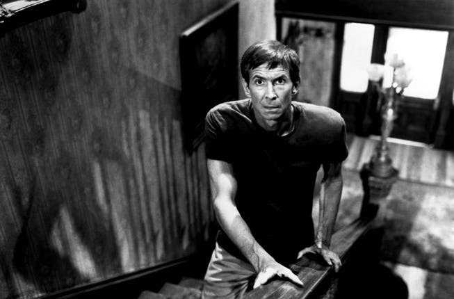 The mother as delusion: Anthony Perkins in the role of the murderer Norman Bates in Alfred Hitchcock's 
