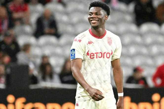 AS Monaco midfielder Aurélien Tchouaméni savored his team's eighth consecutive victory in the league, Friday May 6, on the lawn of Lille, in Villeneuve-d'Ascq.