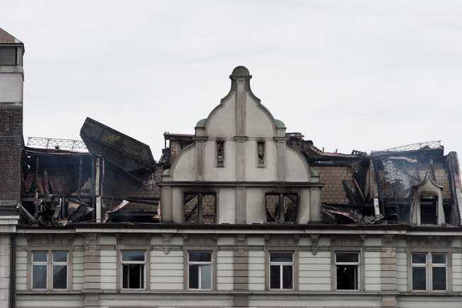 Das denkmalgeschützte Gebäude am Hauptbahnhof war beim Brand 2018 schwer beschädigt worden.