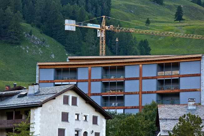 Luxury real estate is particularly expensive in the Upper Engadin.