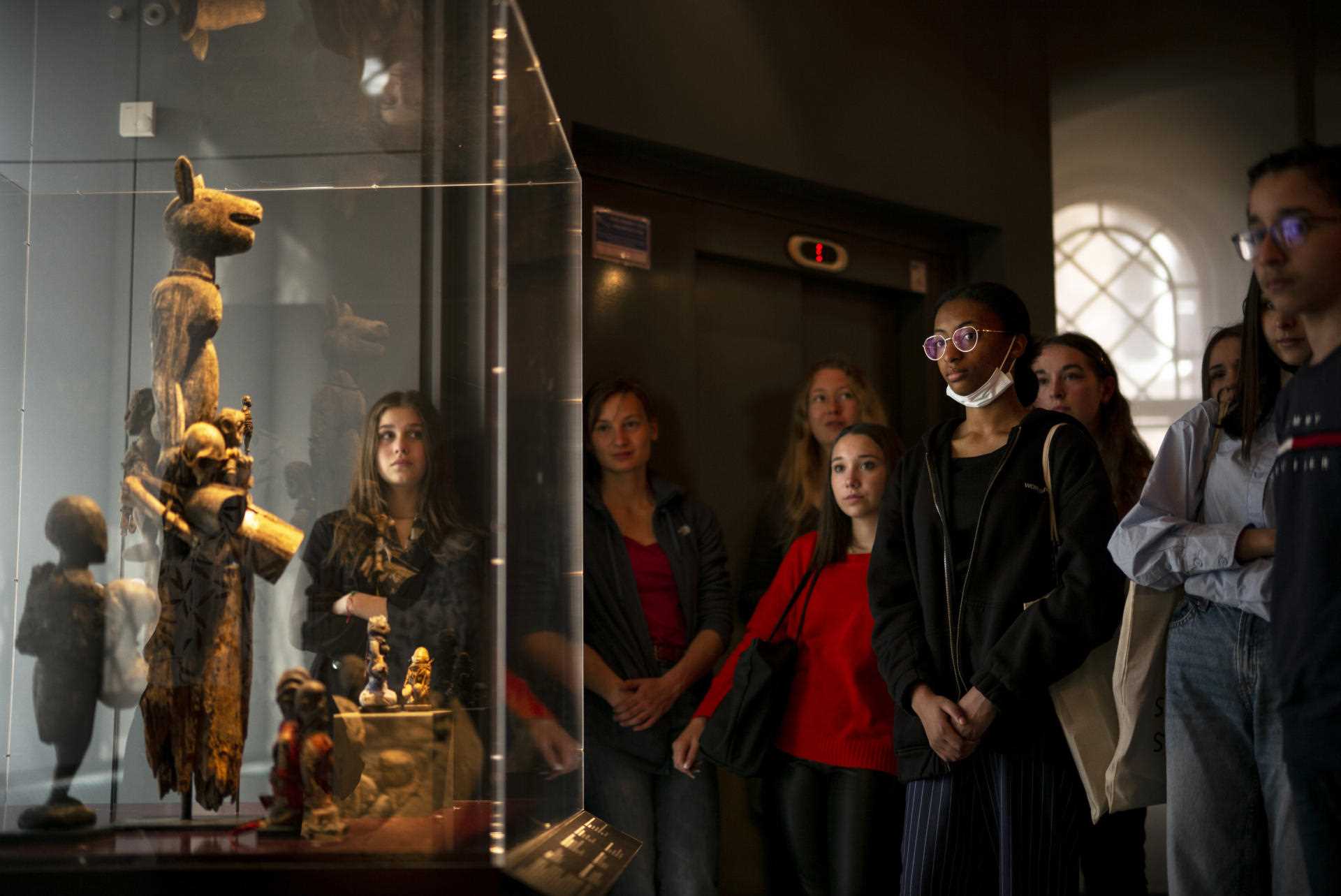 Visit to the Vodou Museum (Strabourg), April 12, 2022.