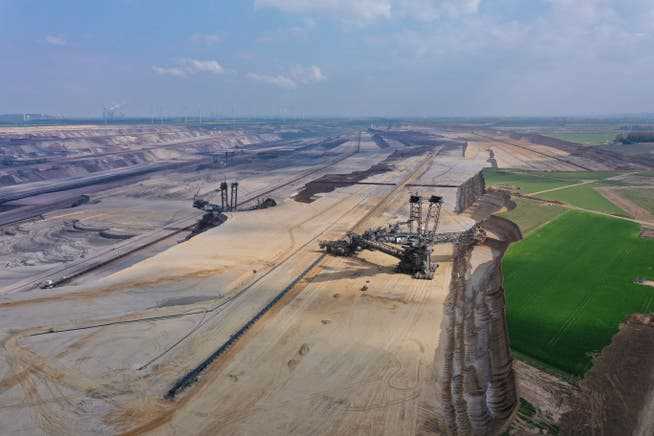 With the coal phase-out, coal mining in opencast mines, here in Garzweiler, will also become obsolete.