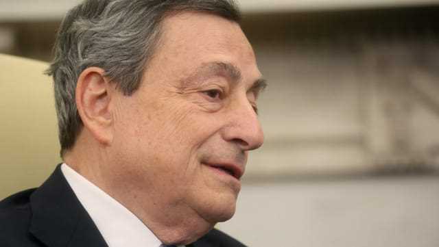 Italiens Regierungschef Mario Draghi