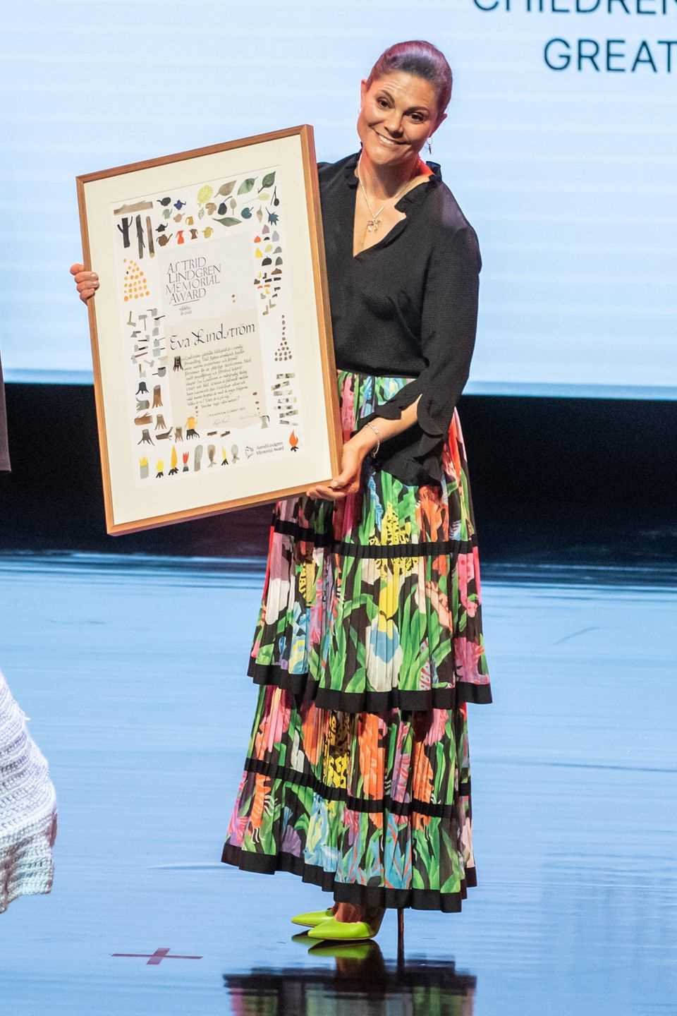 Princess Victoria at the Astrid Lindgren Memorial Awards 2022