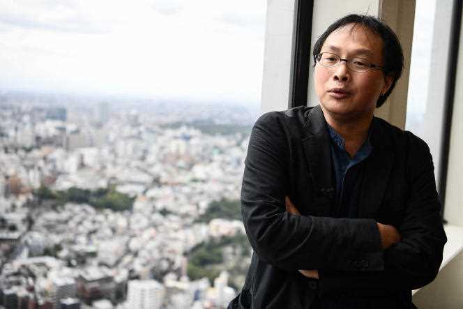 Director Koji Fukada, September 9, 2020, in Tokyo.