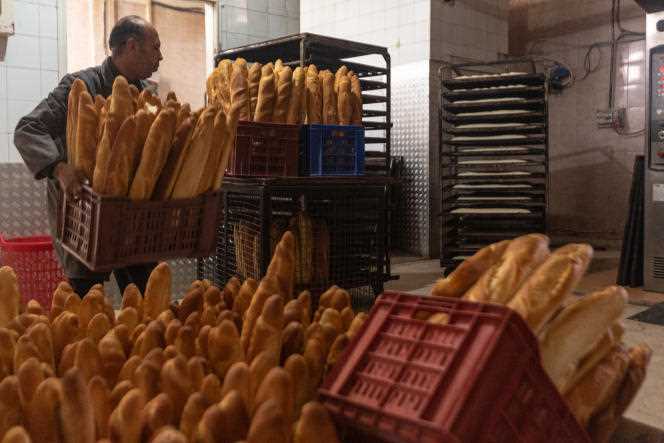 A bakery in Djerba (Tunisia), March 18, 2022.