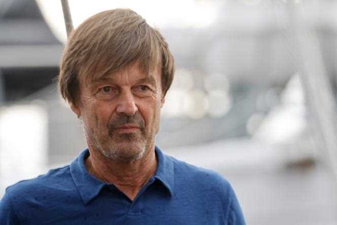Former French environment minister Nicolas Hulot at the IUCN World Conservation Congress in Marseille in September 2021. 