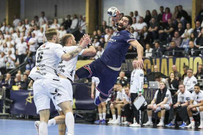 Nikola Karabatic, during the Champions League match between PSG and the Norwegians of Elverum, March 30, 2022.