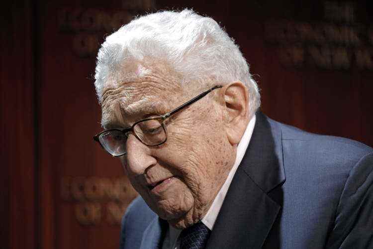 Henry Kissinger in New York in December 2017.