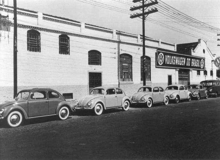 Volkswagen activities in Brazil began in 1953: it was the first major foreign investment by a German industrial group after the Second World War.