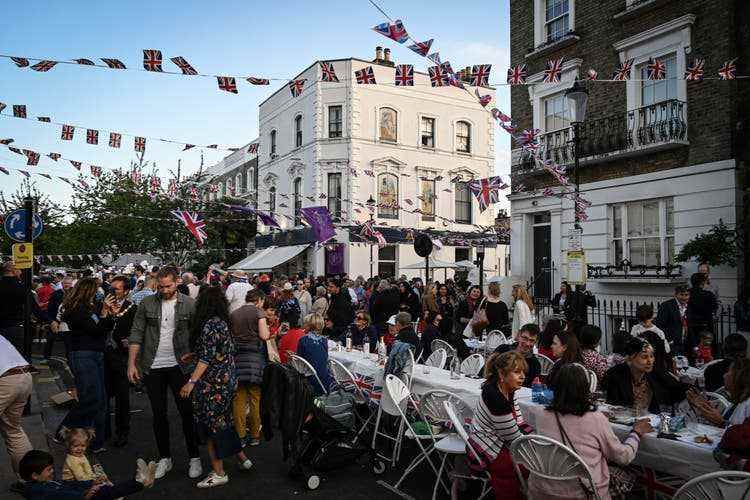 Across the UK, residents are organizing 16,000 street parties over the long weekend to celebrate the Queen's 70th jubilee.