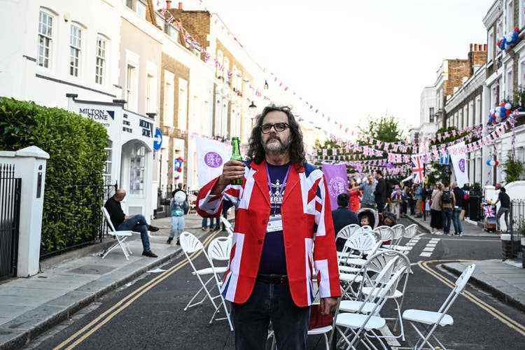 Michael Raymond is one of the organizers of the Abingdon Road street party.