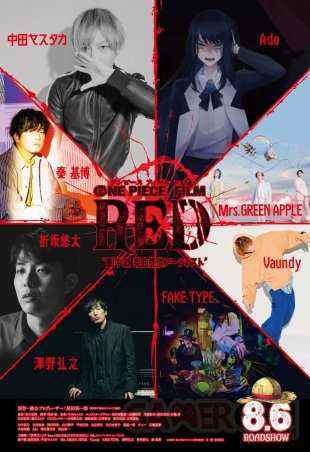 One Piece Film RED artists 08 06 2022