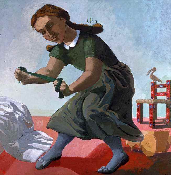 Paula Rego: «The Little Murderess», 1987, paintings.